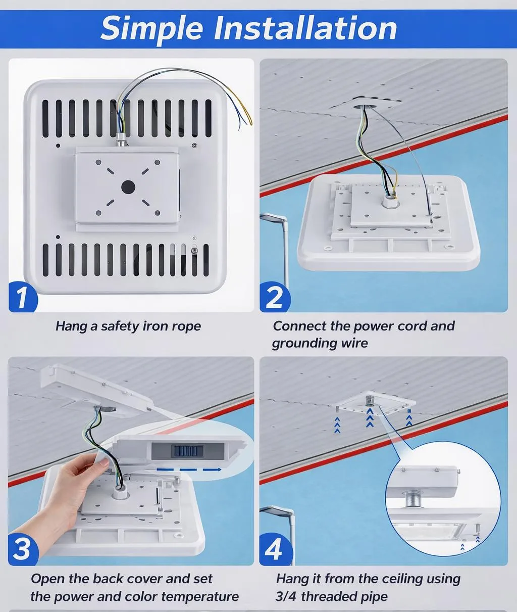 Surface-Mounted-LED-Canopy-Lights